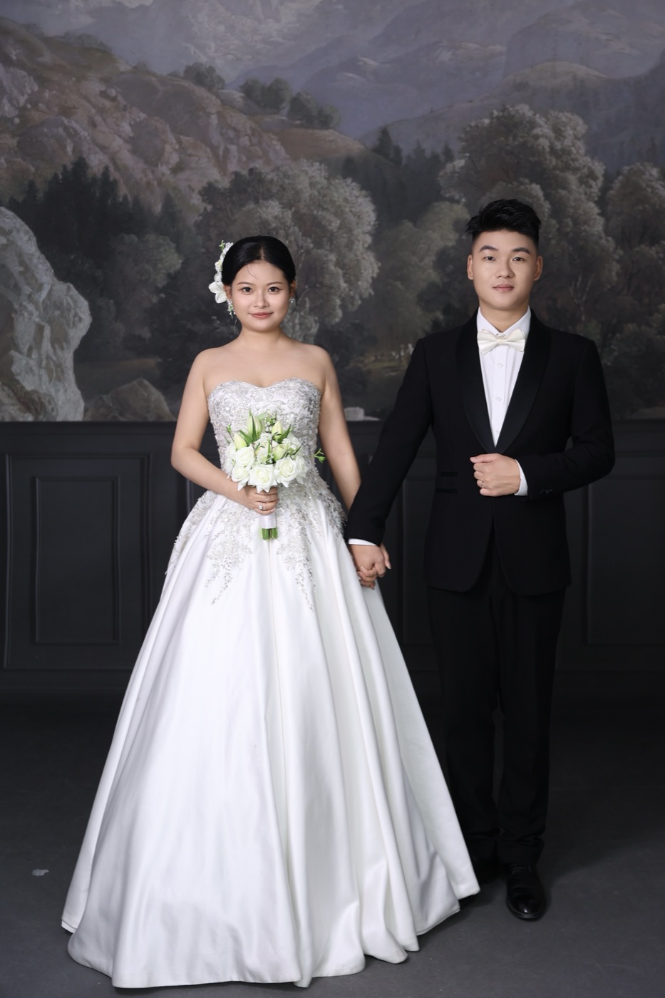 新郎新娘婚纱照